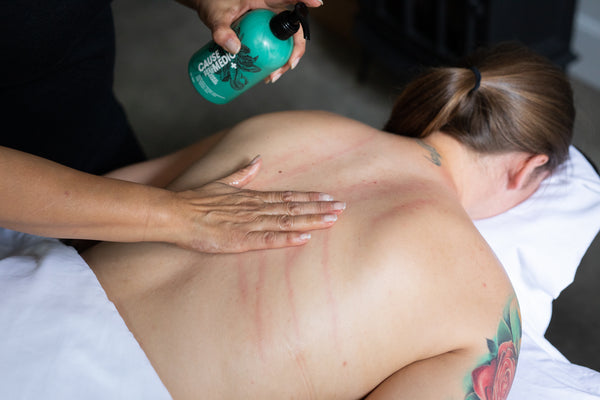 CBD infused massage and cupping