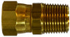 Brass Female JIC 37 Degree Flare Swivel Adapter