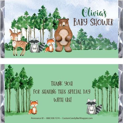 Woodland Baby Shower Favors