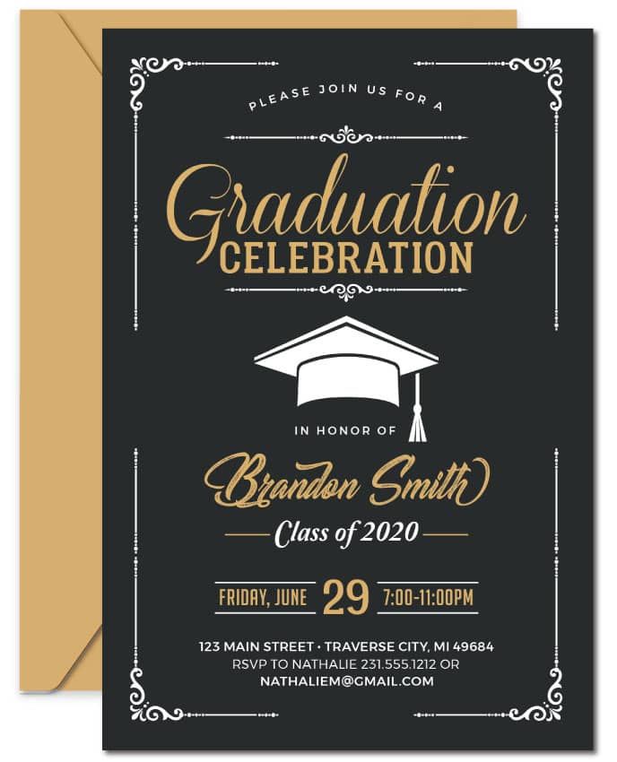 High School Graduation Invitations Announce It!