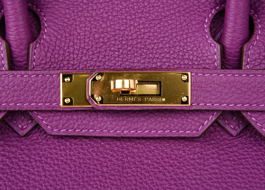 hermes birkin bag purple