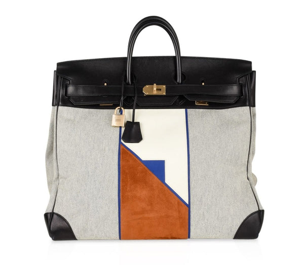 Hermes Haut a Courroies HAC 40 Flag Limited Edition Birkin Bag