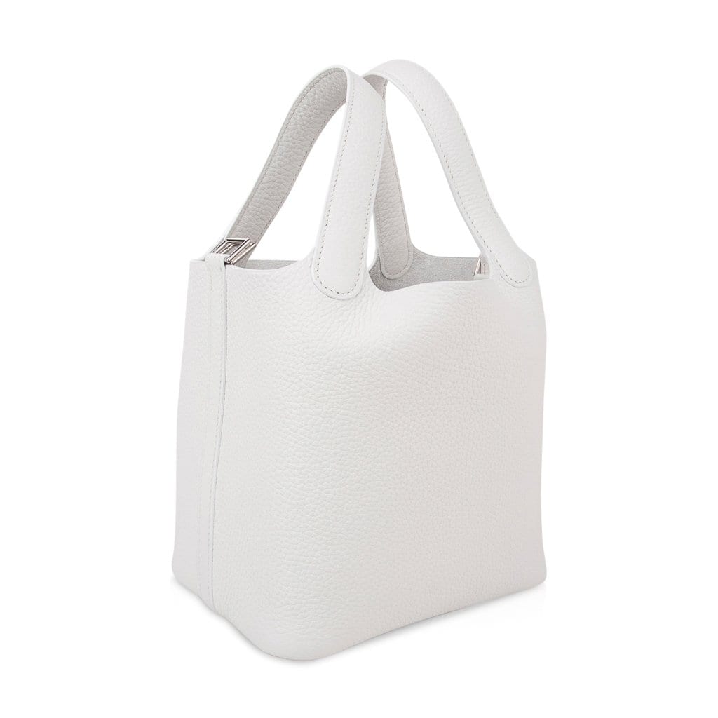 hermes picotin 18 white