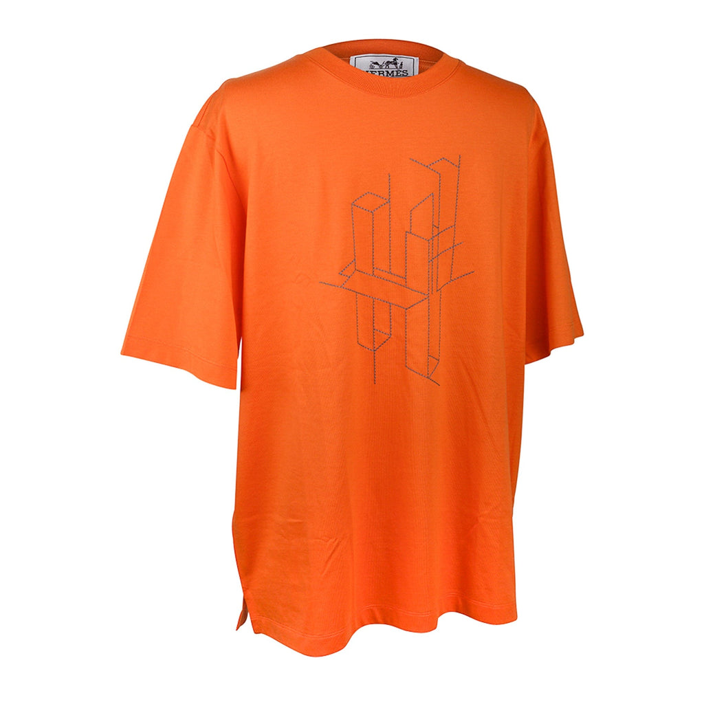 hermes t shirt orange