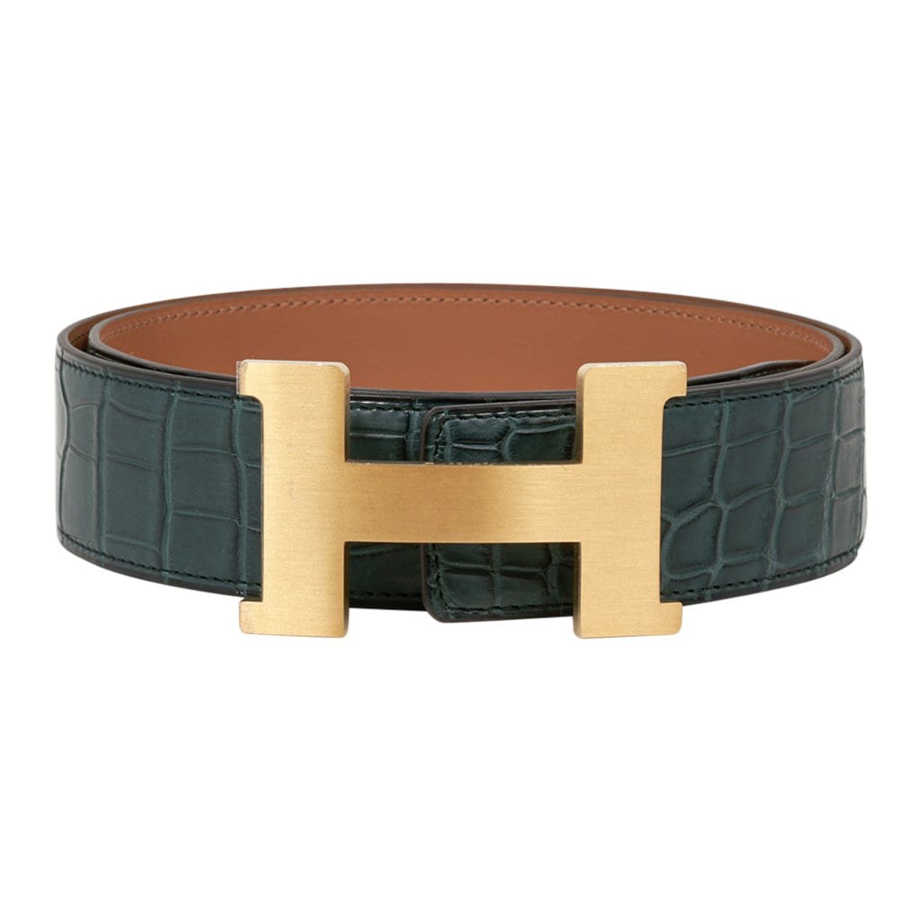 hermes crocodile belt