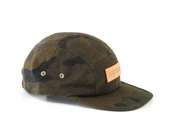 Louis Vuitton Men&#39;s Hat Supreme X Limited Edition 5 Panels Camouflage – mightychic