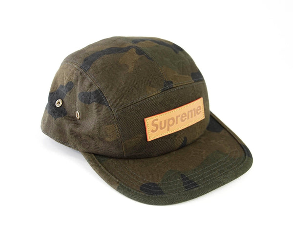 Louis Vuitton Men&#39;s Hat Supreme X Limited Edition 5 Panels Camouflage – mightychic