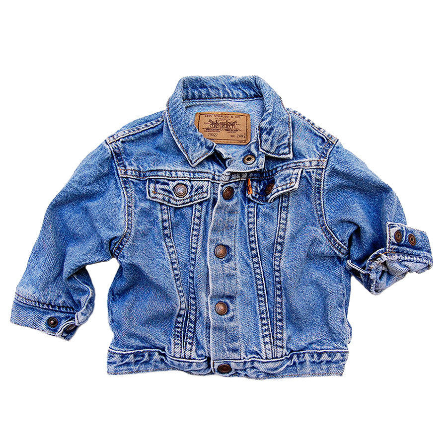 kids levi jean jacket