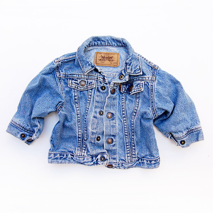 infant levi jean jacket