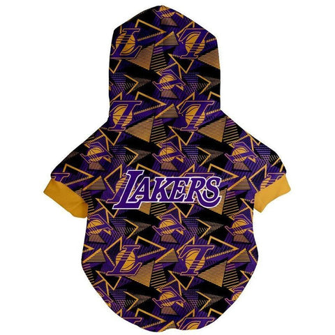 Lakers dog hoodie