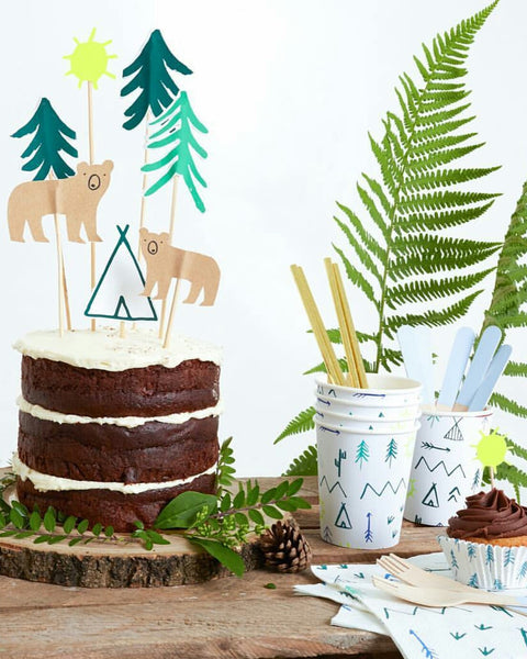 Woodland Camping Forest Themed Party
