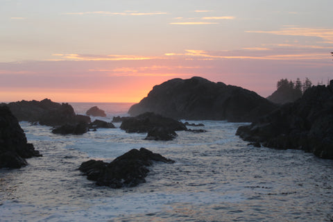 Sunset at Third Beach, Nootka Trail