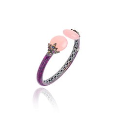 pink chalcedony bracelet