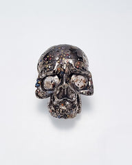 Matthew Campbell Laurenza Jeweled Skull Sculpture