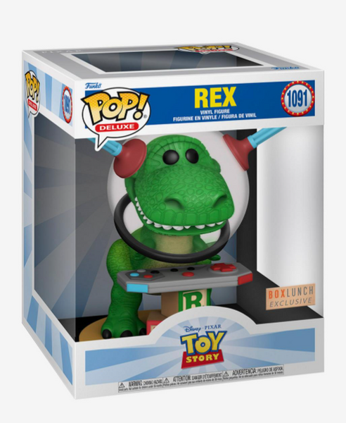 Kudde Iets Darmen Funko Pop! Deluxe Disney Pixar Toy Story 2 Rex with Game Controller Vi –  OtakuCollection.us