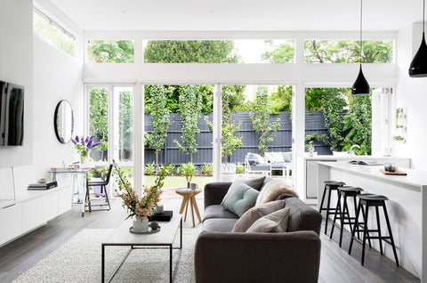 Modern, open plan living room and Kitchen 