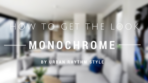 How to get the monochrome look