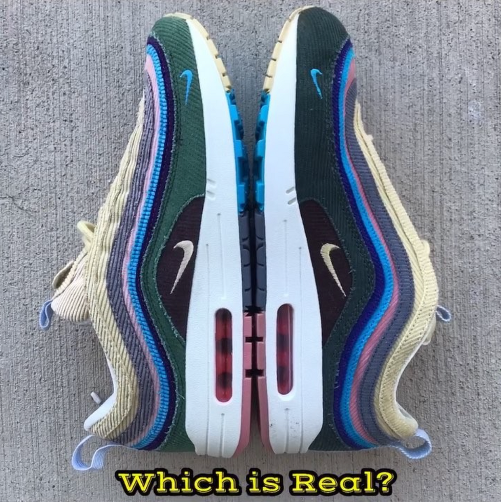 Real Vs. Fake - Nike Air Max 1/97 (Sean 