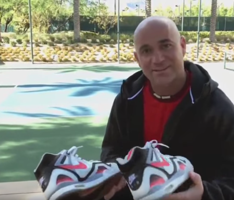 andre agassi hot lava