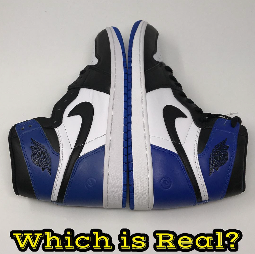 Real Vs. Fake - Jordan 1 Fragment 