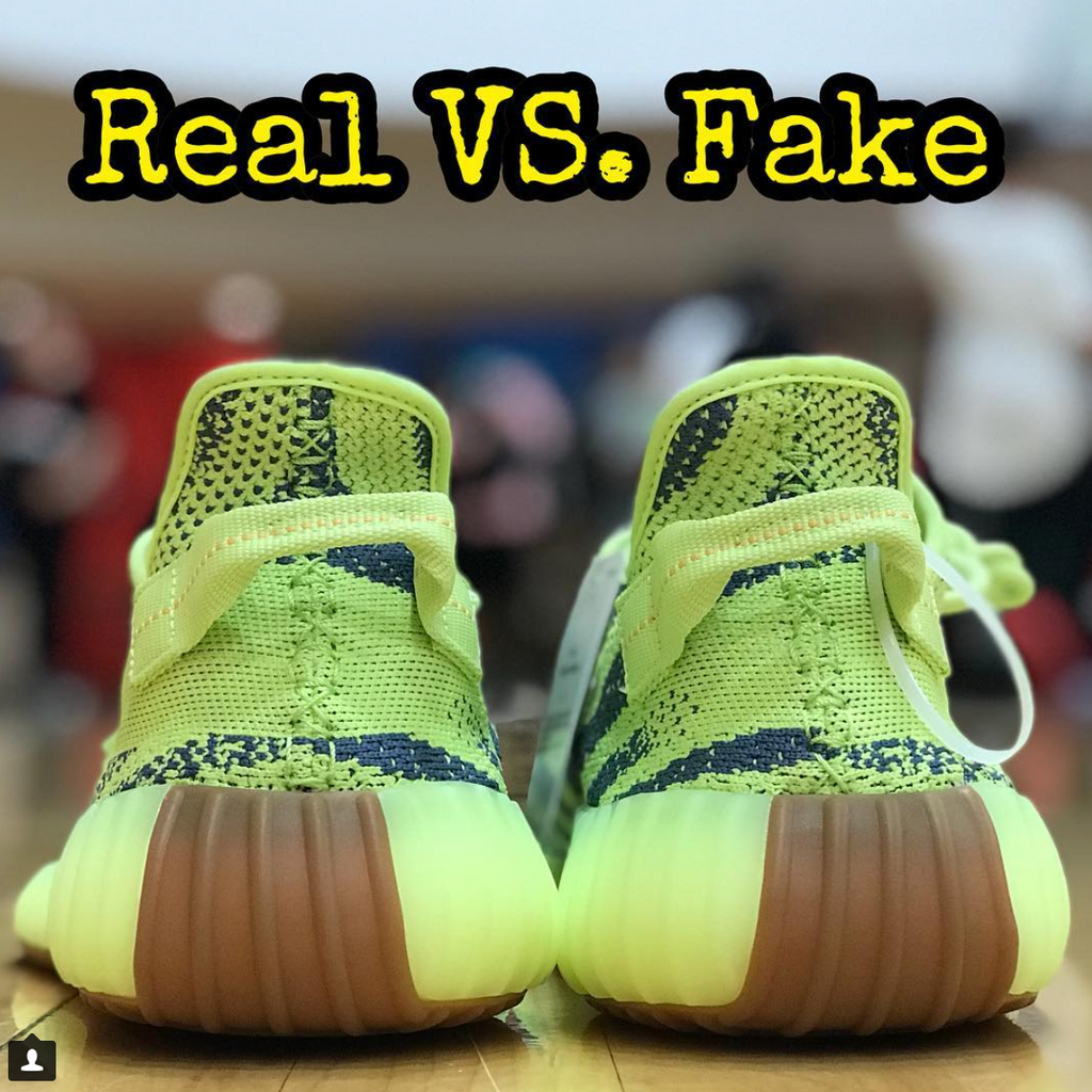 Real Vs. Fake - Yeezy 350 V2 (Frozen 