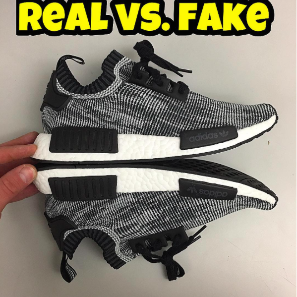 Real Vs. Fake - Adidas NMD &quot;Oreo&quot; Primeknit by @Fake_Education – Kaviar Kicks