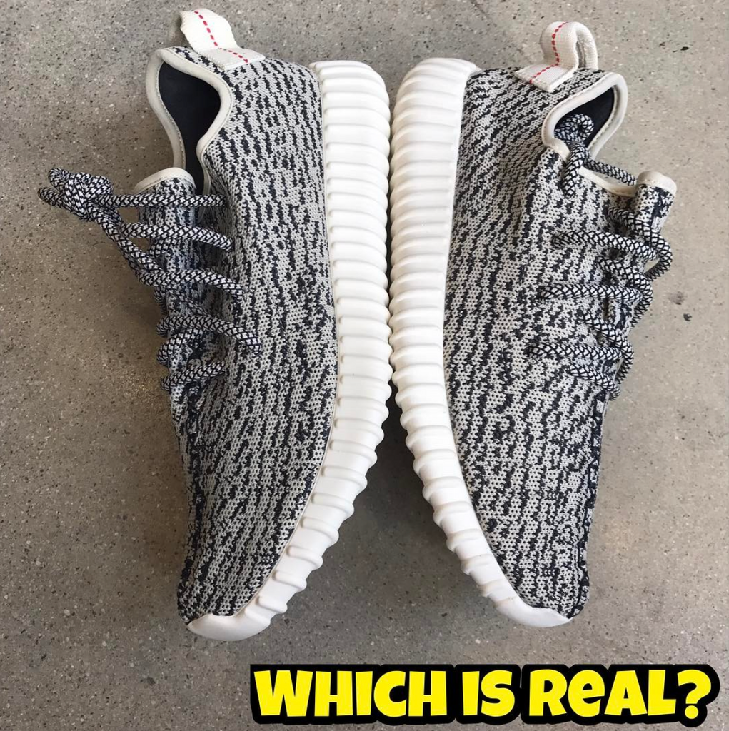 yeezy boost 350 turtle dove fake vs real