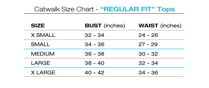 Us Tops Size Chart