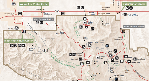 California Hiking and Riding Trail - Joshua Tree National Park