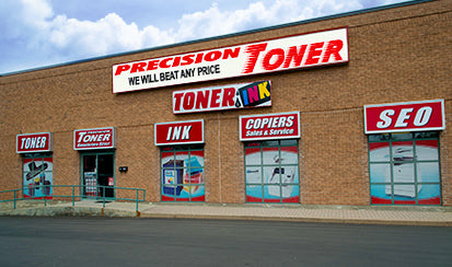 Precision Toner Storefront Location