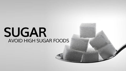 avoid high sugar foods if have acne