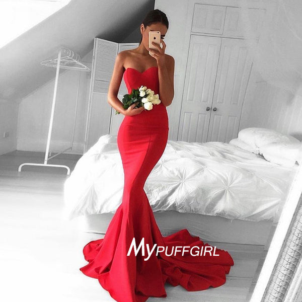 sweetheart mermaid gown