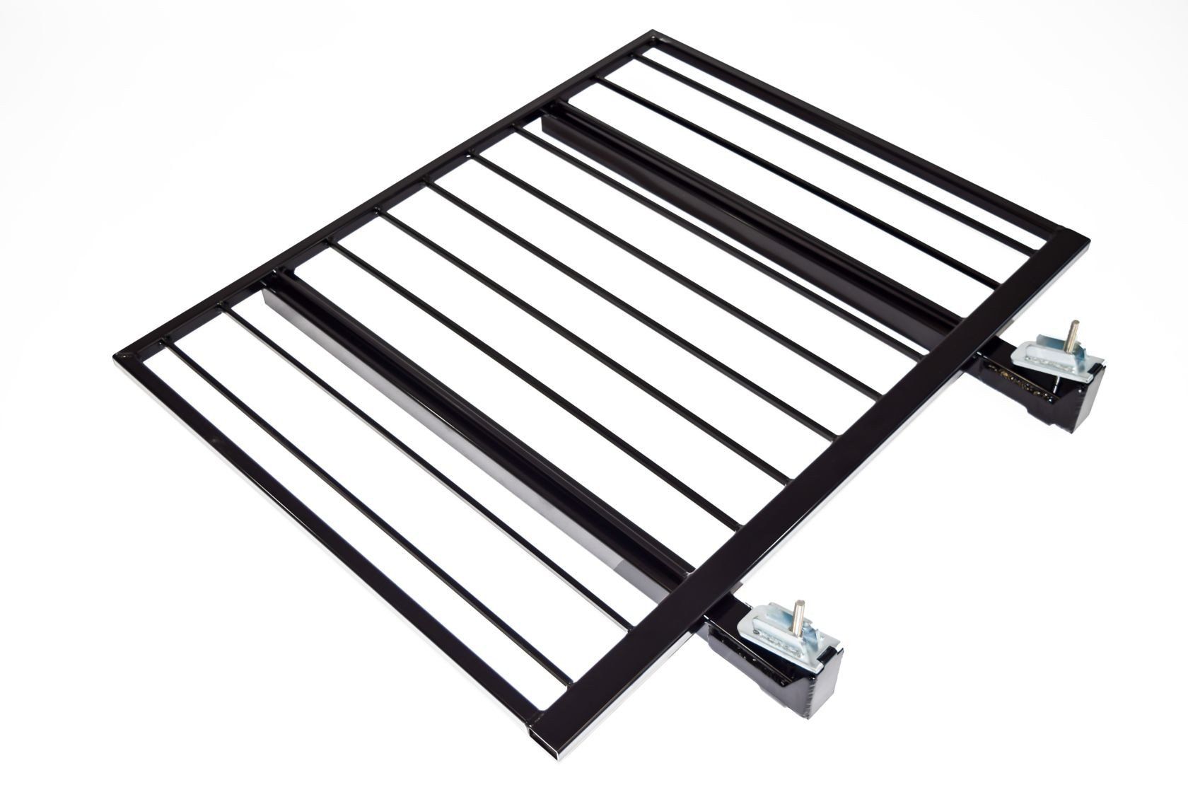 Aluminum Guardrail Frame (Code compliant for public use) Black Finish 4'x36