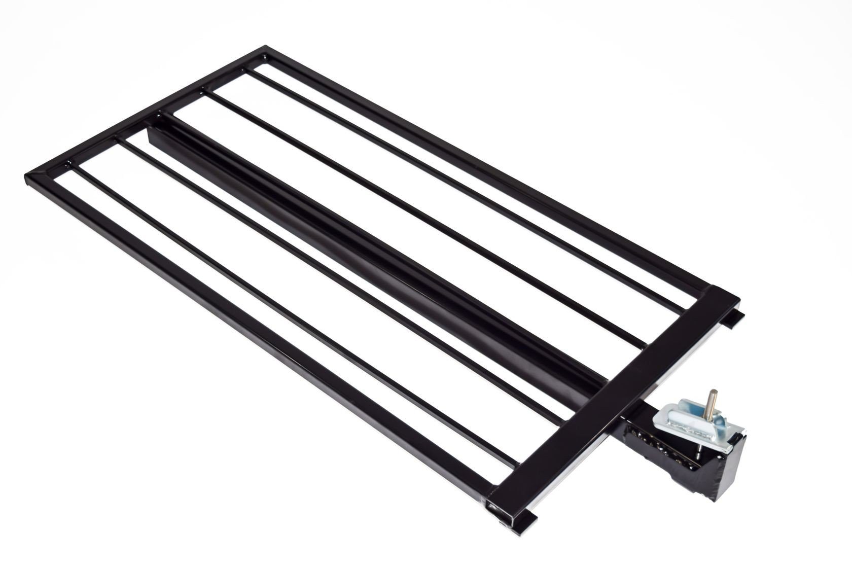 Aluminum Guardrail Frame (Code compliant for public use) Black Finish 2'x42