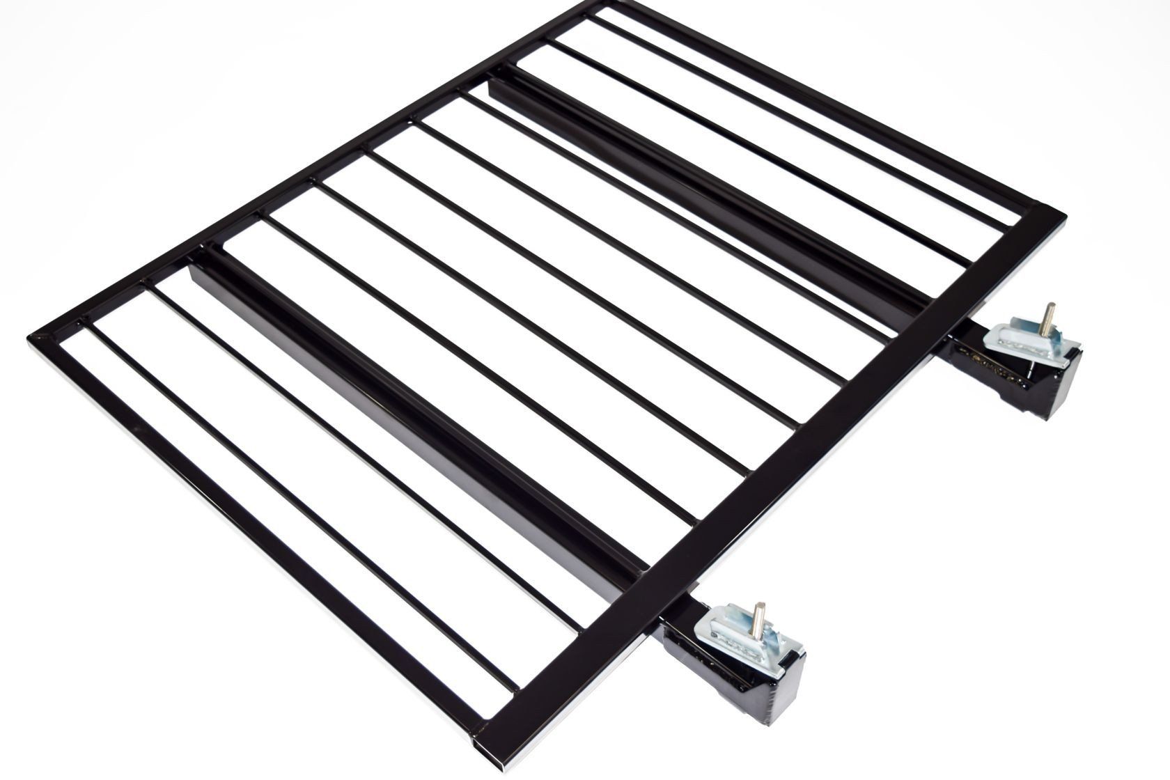 Aluminum Guardrail Frame (Code compliant for public use) Black Finish 4'x42