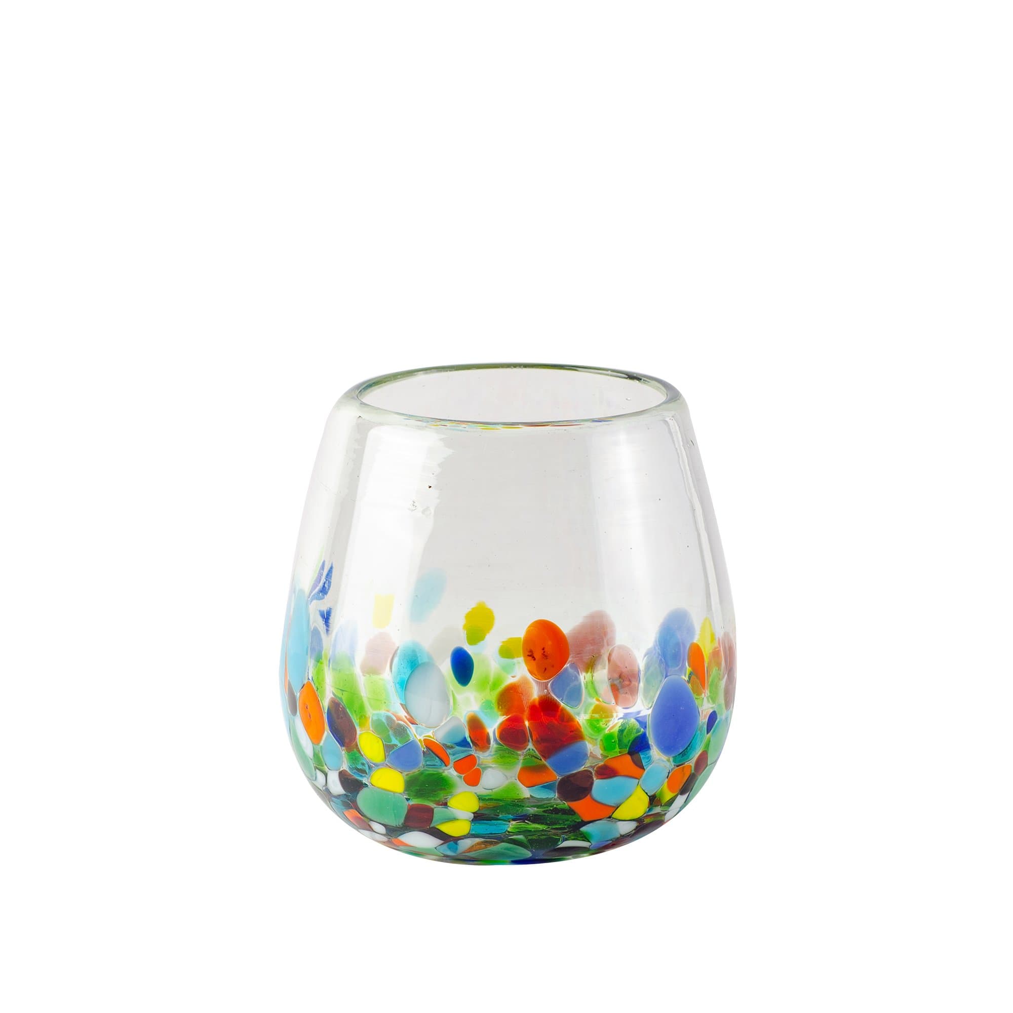 Sip Happens Stemless Acrylic Wine Glasses 
