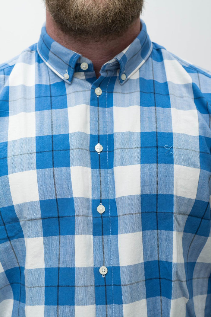 Casual Friday Anton Checked Herringbone Shirt