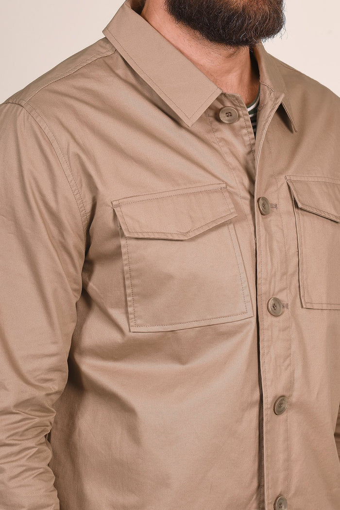 Casual Friday Beige Overshirt