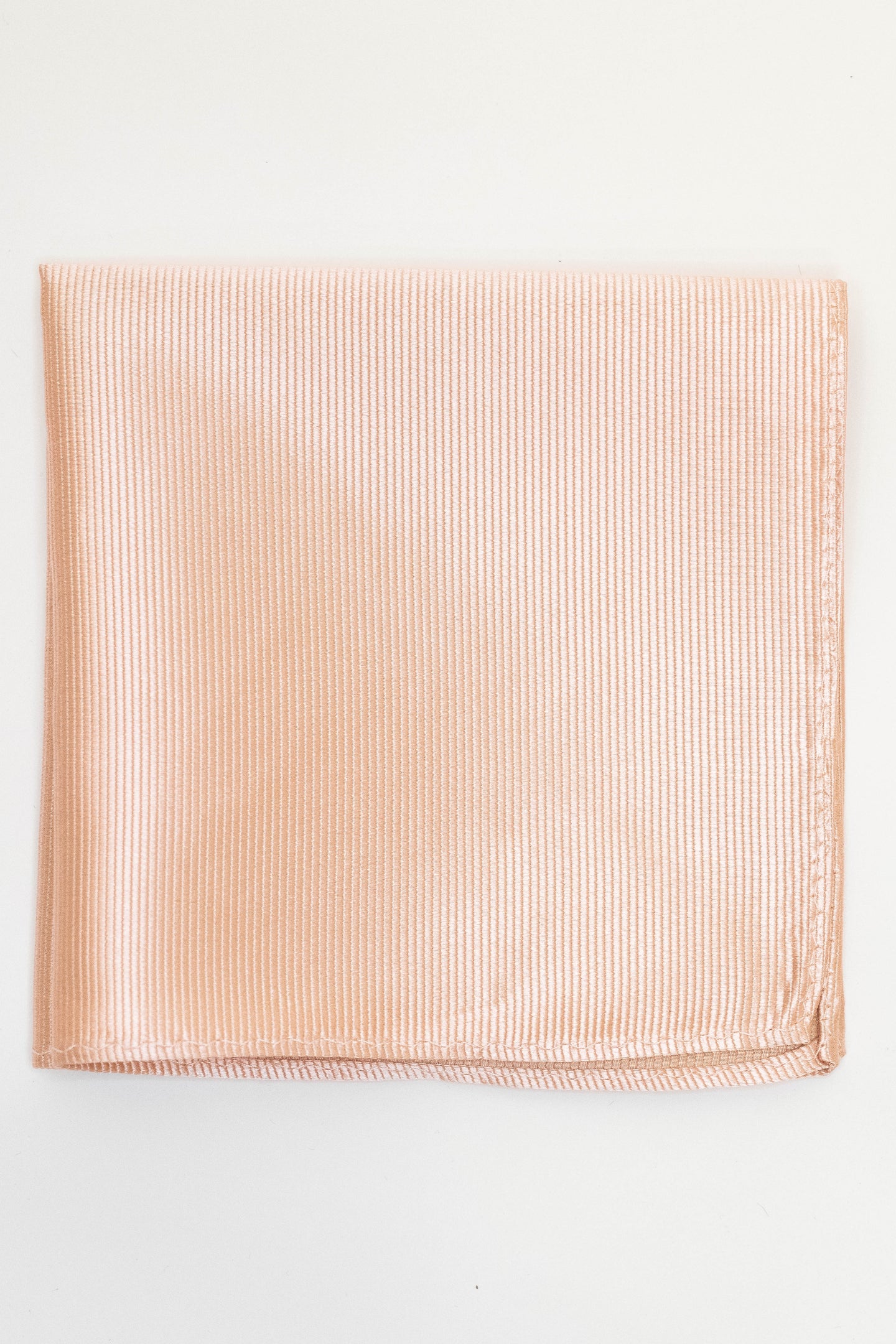 Knightsbridge Neckwear Rose Gold Woven Silk Pocket Square