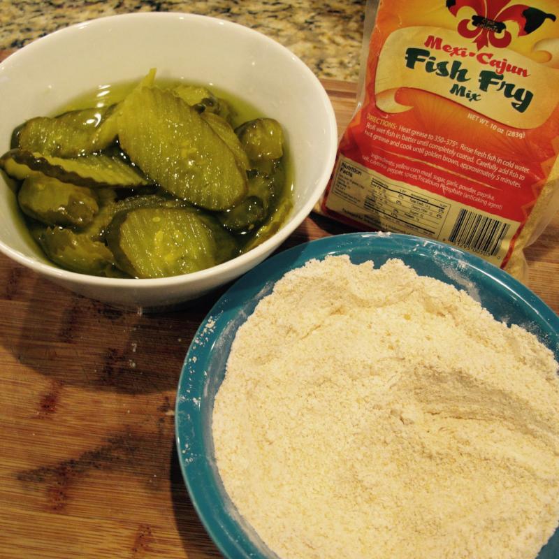 Mexi-Cajun Fried Pickles