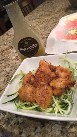 Avocado Dressing Mexi-Cajun Fish Fry