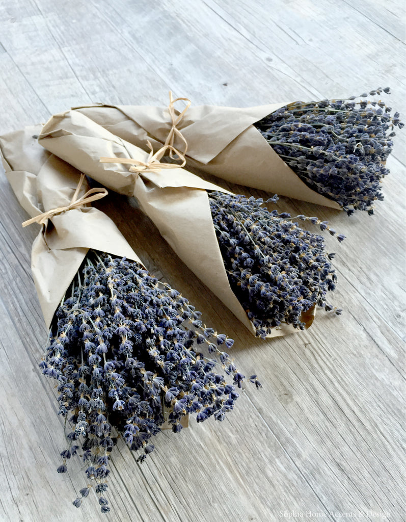 Real Dried Lavender Sachet Bundles