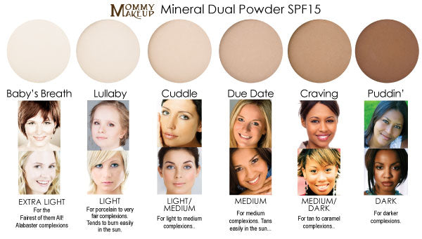 Mineral Dual Powder SPF15 Foundation Shade Finder