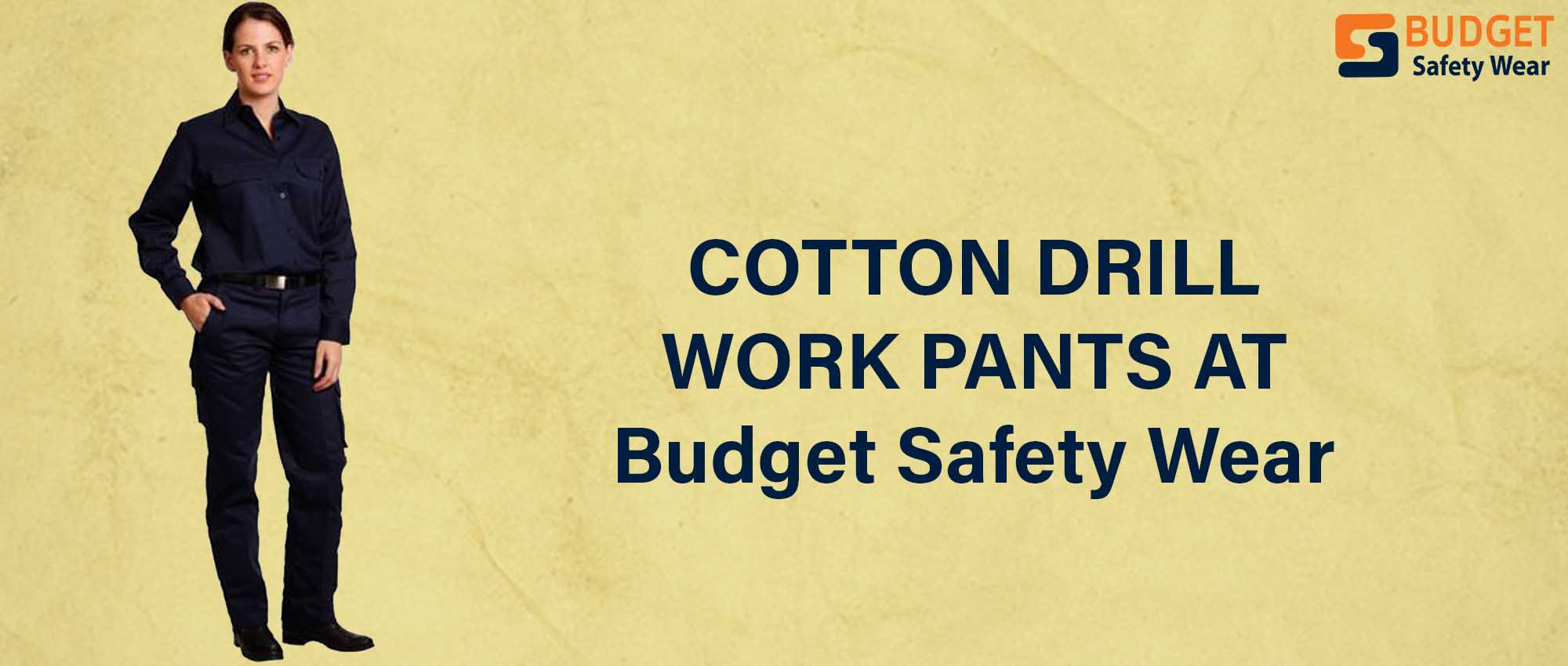 Cotton Drill Work Pants at Budget Safety Wear – Budget Safetywear