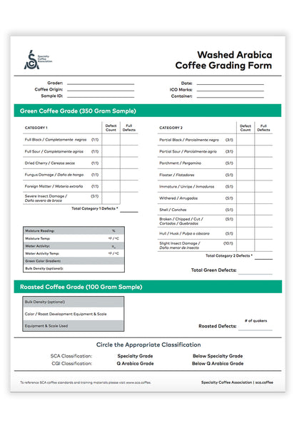 Free Download Scaa Arabica Green Coffee Defect Handbook 11l