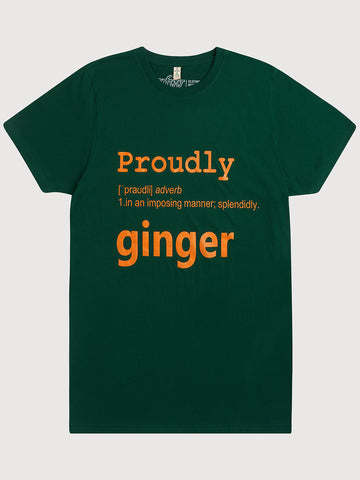 proudly ginger