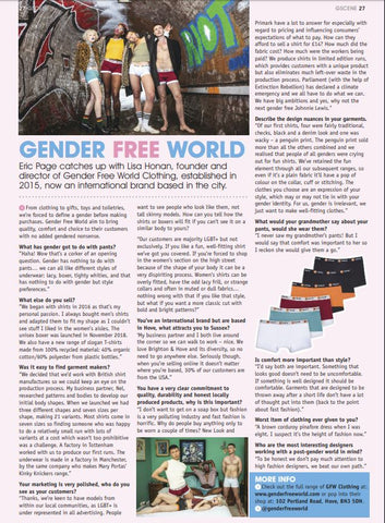 interview with gender free world Gscene
