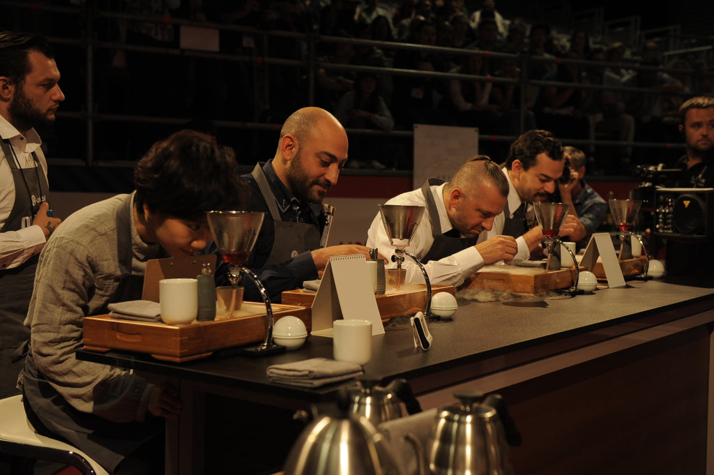 Dan Fellows World Barista Championship Routine. Aroma cloud