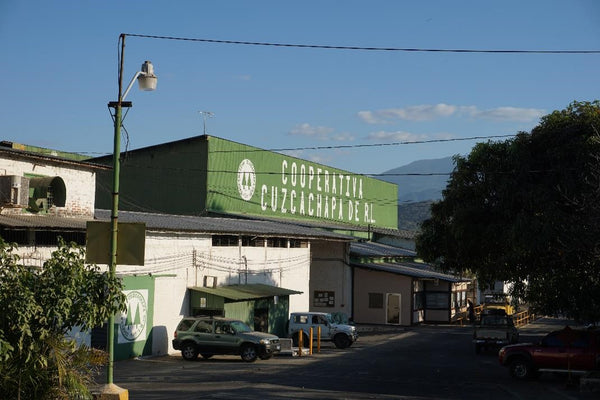 The Cuzcahapa Co-operative where the Santa Elena coffee is processed