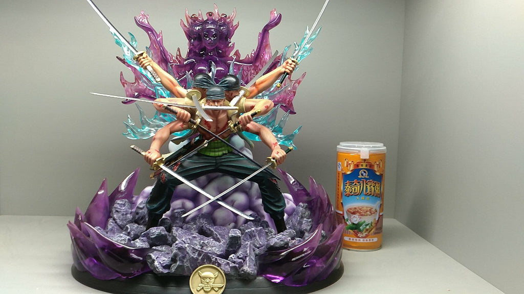 One Piece LSeven Roronoa Zoro Kyutoryu Asura Resin Statue – SHINGEKI SHOP